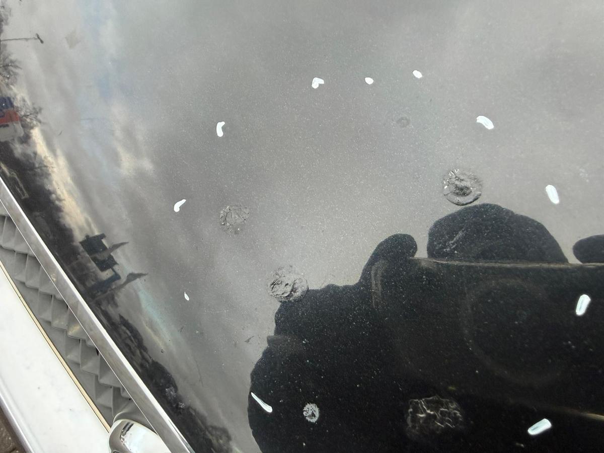 Ford Galaxy 2 WA6 original Motorhaube Panther Schwarz Metallic Vorfacelift BJ09